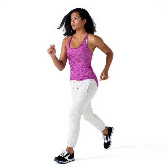 Lululemon What the Sport Singlet Heathered Loose Tank Top, Size 10 - Picture 1 of 10